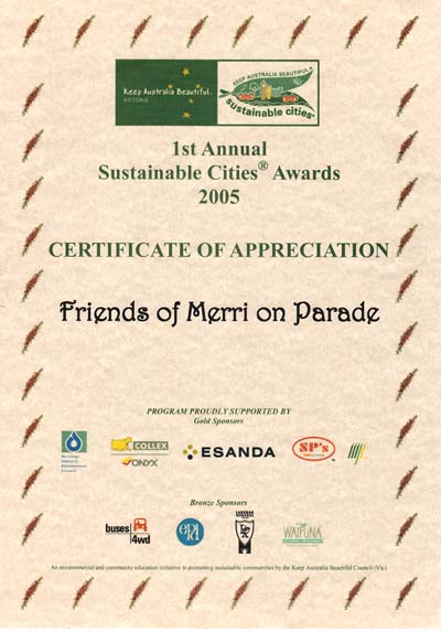 Sustainable Cities award